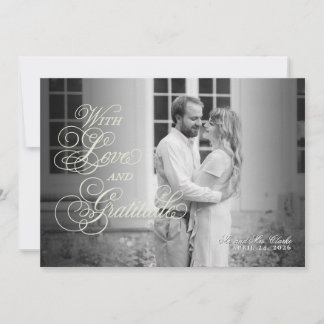 フローラ春チノイスリーフラットサンキューカード サンキューカード