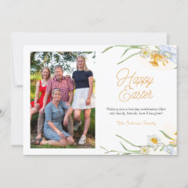 フローラ春ピンクあなたの写真を追加ハッピーイースター