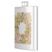 フローラ春リースフラワーピンクフラワーアート フラスク (左)