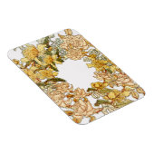 フローラ春リースフラワーピンクフラワーアート マグネット (右側)