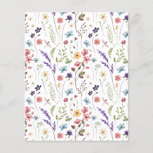 フローラ春夏は彼女はブライダルシャワー (裏面)