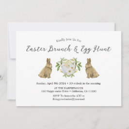 フローラ春水の色イースターエッグイースターブランチ 招待状