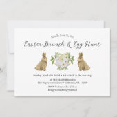 フローラ春水の色イースターエッグイースターブランチ 招待状 (正面)