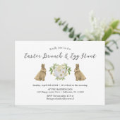 フローラ春水の色イースターエッグイースターブランチ 招待状 (スタンド正面)