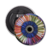 フローラ春水彩花芸術的柄 栓抜き (正面)