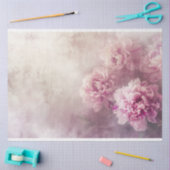 フローラ春牡丹薄紫分離 薄葉紙 (クラフト)