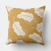 フローラ春 | 黄金と白離れの クッション (正面)