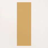 フローラ春 | 黄金と白離れの ヨガマット (裏面)