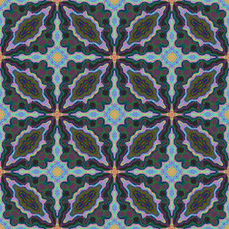 フローラ時計 スクエア壁時計