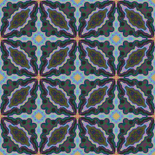 フローラ時計 スクエア壁時計