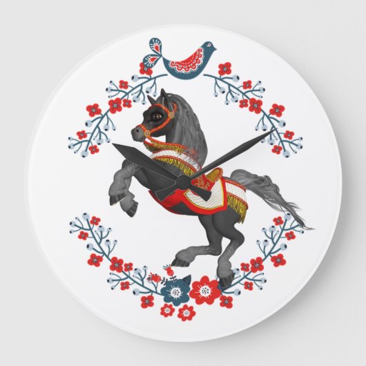 フローラ時計 ラージ壁時計 (正面)