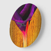 フローラ時計 ラージ壁時計 (傾斜)