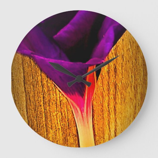 フローラ時計 ラージ壁時計 (正面)