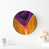 フローラ時計 ラージ壁時計 (ホーム)