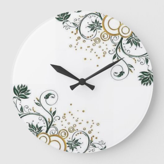 フローラ時計 ラージ壁時計 (正面)