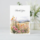 フローラ景観葬儀写真感謝 サンキューカード (スタンド正面)