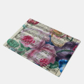 フローラ曲 ドアマット (アングル)