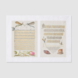 フローラ書庭の切り離し 薄葉紙