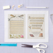 フローラ書庭の切り離し 薄葉紙 (クラフト)