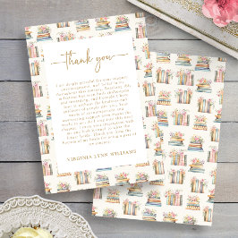 フローラ書 サンキューカード