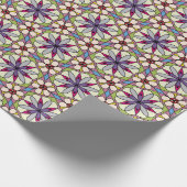 フローラ曼荼羅形状 ラッピングペーパー (角)