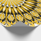 フローラ曼荼羅美術ベクトル ラッピングペーパー (角)