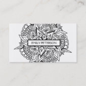 フローラ曼荼羅 名刺 (正面)
