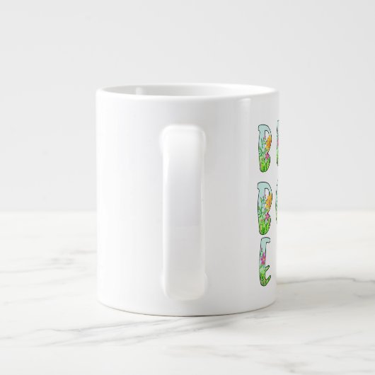 フローラ最高のボスエバースペシャルティマグ ジャンボコーヒーマグカップ (裏面)