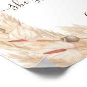 フローラ最高の日結婚のYes日の記号 ポスター (角)