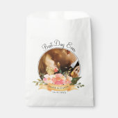 フローラ最高のDay Ever Photo Thank You Wedding Party フェイバーバッグ (正面)