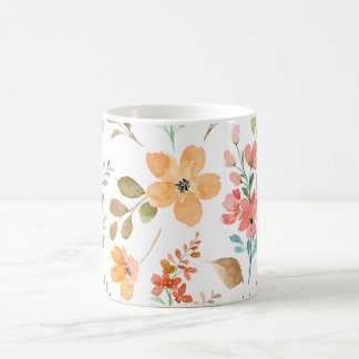 🎨フローラ最高傑作:大量の開花 コーヒーマグカップ
