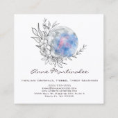 フローラ月 スクエア名刺 (裏面)