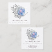 フローラ月 スクエア名刺 (正面/裏面)