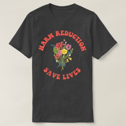 フローラ有害性低減 Tシャツ (デザイン正面)
