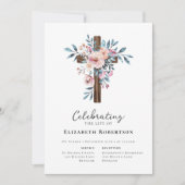 フローラ木十字葬儀 招待状 (正面)