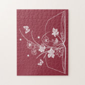 フローラ本の美しい花 ジグソーパズル (縦)