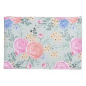 フローラ枕ケース 枕カバー (裏面-左)