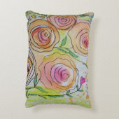 フローラ枕 アクセントクッション (裏面(縦))