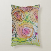 フローラ枕 アクセントクッション (正面(垂直))