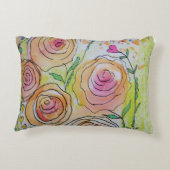 フローラ枕 アクセントクッション (裏面)