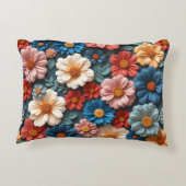 フローラ枕 アクセントクッション (裏面)