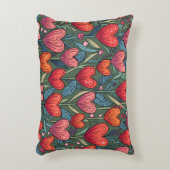 フローラ枕 アクセントクッション (正面(垂直))