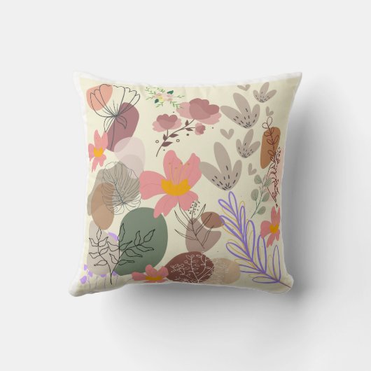 フローラ枕 クッション (裏面)