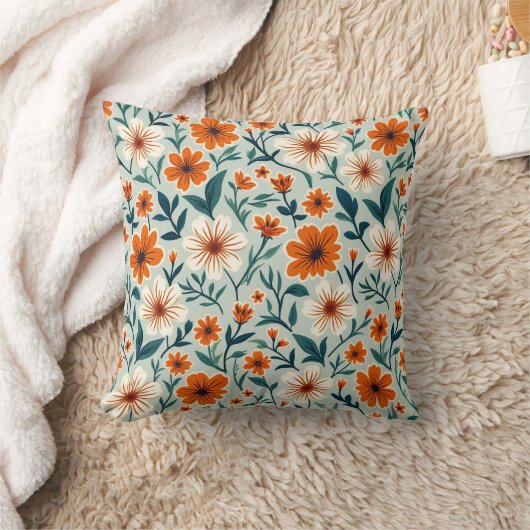フローラ枕 クッション (ブランケット)
