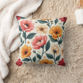 フローラ枕 クッション (ブランケット)