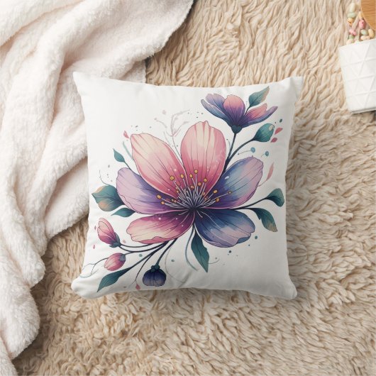 フローラ枕 クッション (ブランケット)