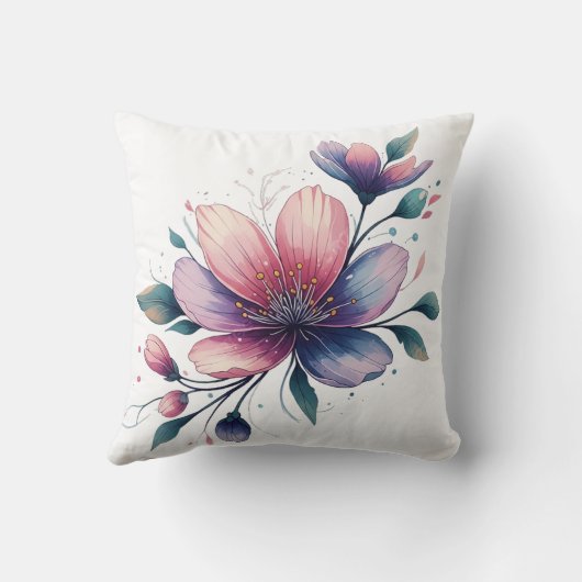 フローラ枕 クッション (裏面)