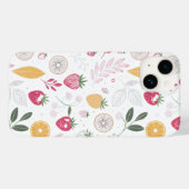 「フローラ果型ウォレットケース」 Case-Mate iPhoneケース (裏面 (横))