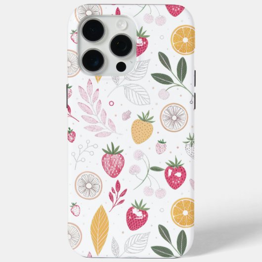 フローラ果実植物学iPhone / iPadケース Case-Mate iPhoneケース (裏面)