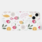 フローラ果実植物学iPhone / iPadケース Case-Mate iPhoneケース (裏面 (横))